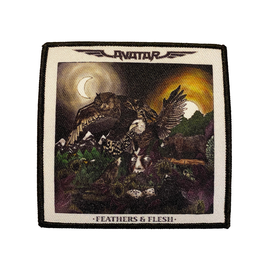 10cm Feathers & Flesh Album Art Patch