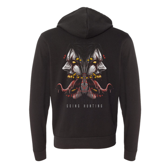 Two Face Going Hunting Hoodie