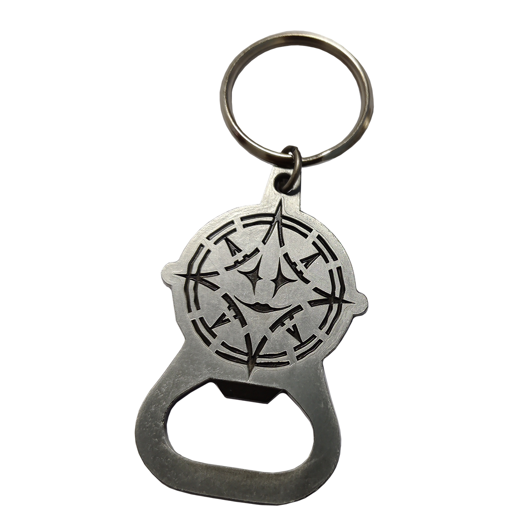 Dance Devil Dance Emblem Bottle Opener Keychain