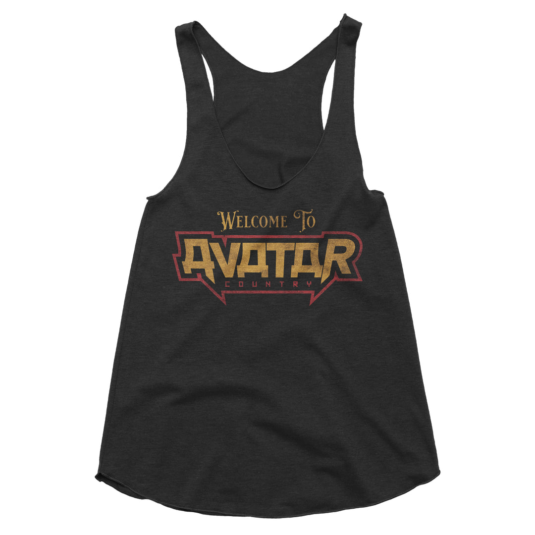Welcome to Avatar Country Ladies Tank Top