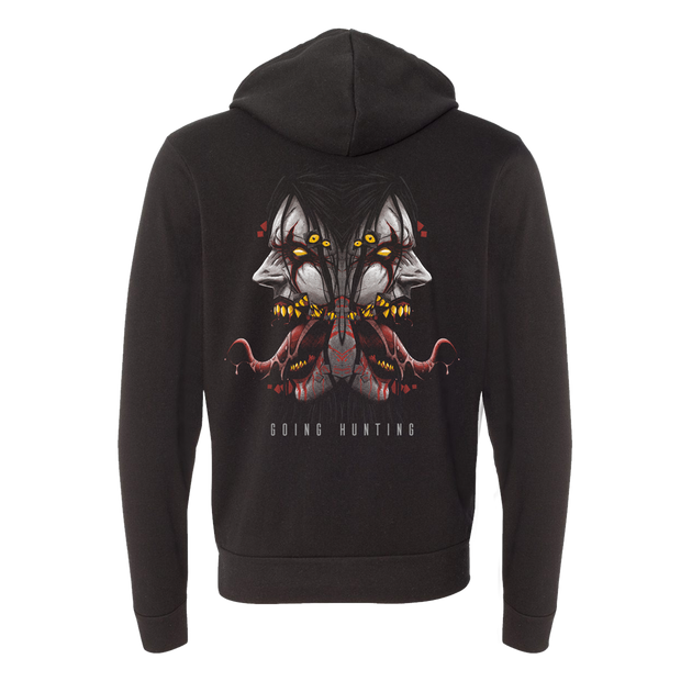 Two Face Going Hunting Hoodie