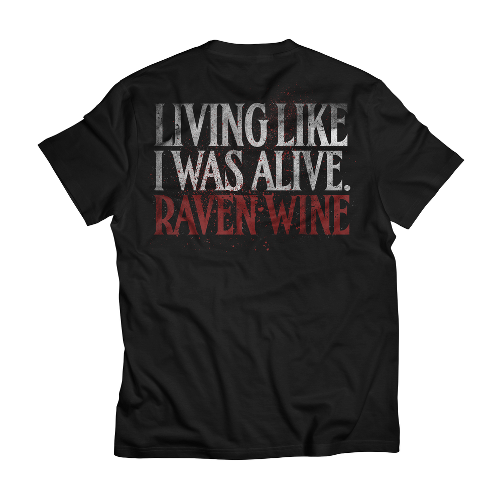 Raven Wine Mask Tee